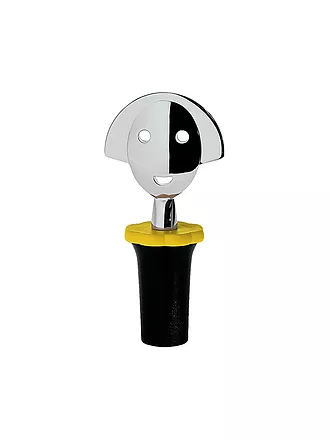 ALESSI | Flaschenverschluss Anna Stop Schwarz 4cm | 